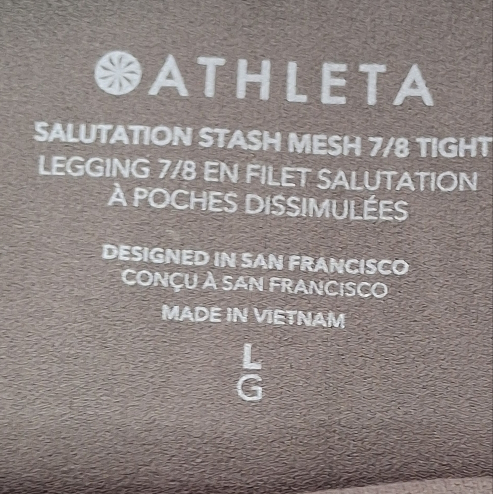 Athleta Mesh Tight - Picture 3 of 12